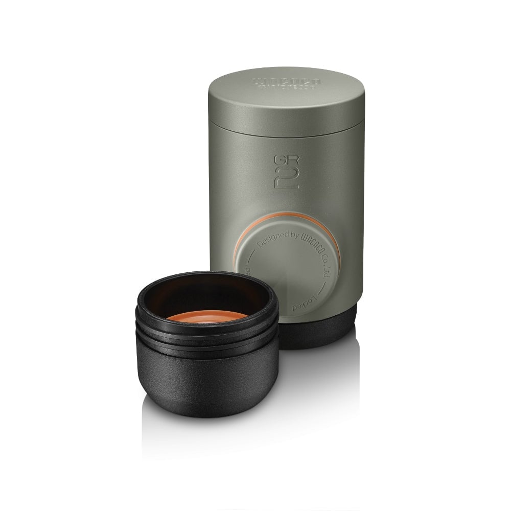 ماكينة اسبريسو يدوية محمولة واكاكو ميني بريسو 18 بار Wacaco Minipresso GR2 Portable Espresso Machine