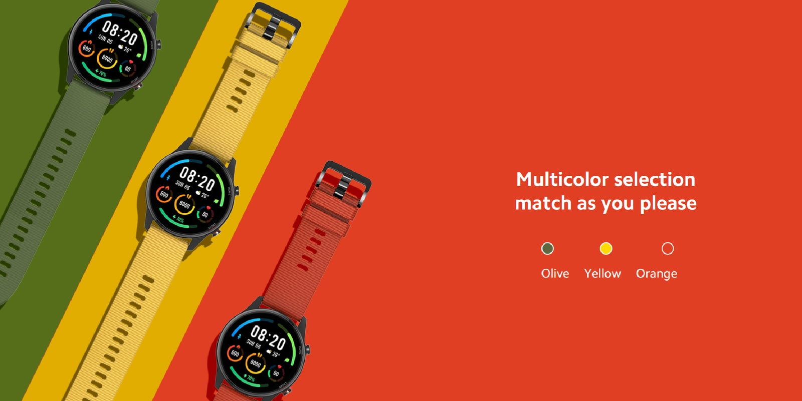 Mi Watch Strap (3-Pack)