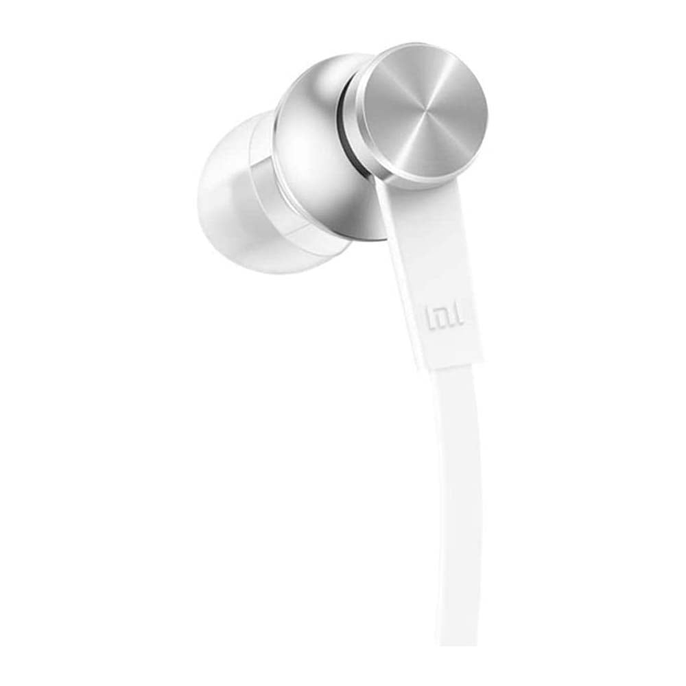 سماعات سلك ميكروفون عالي الحساسية مع اطراف أذن قابلة للتغيير من شاومي Xiaomi Mi Piston In Ear Headphones Basic High Sensitivity Mic amp Remote powerful bass Replaceable Earbuds Global Version