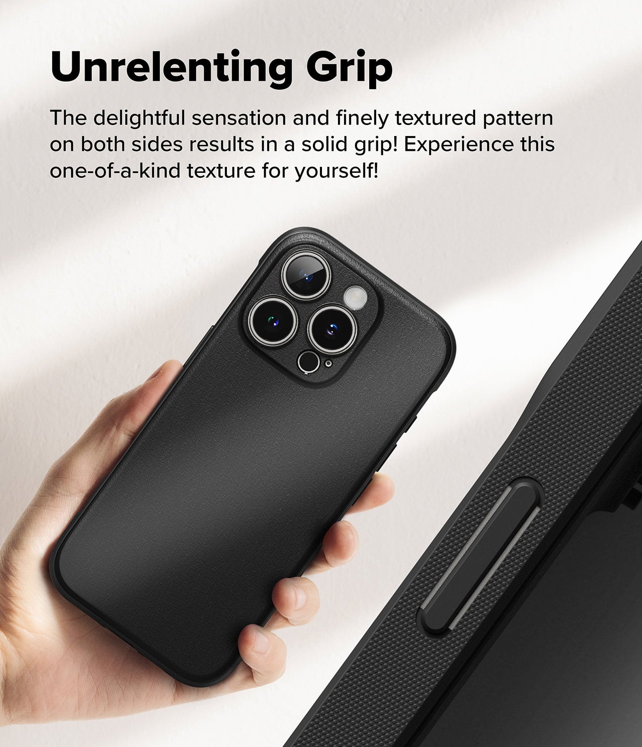 كفر ايفون 16 برو ماكس مع ماج سيف مقاوم للصدمات أسود رينجكي Ringke Onyx Magnetic Compatible with iPhone 16 Pro Max Case