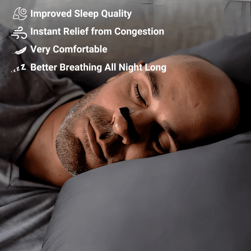 لصقات الشخير لتحسين التنفس اثناء النوم 15 قطعة Intake Breathing Nasal Strip Starter Kit