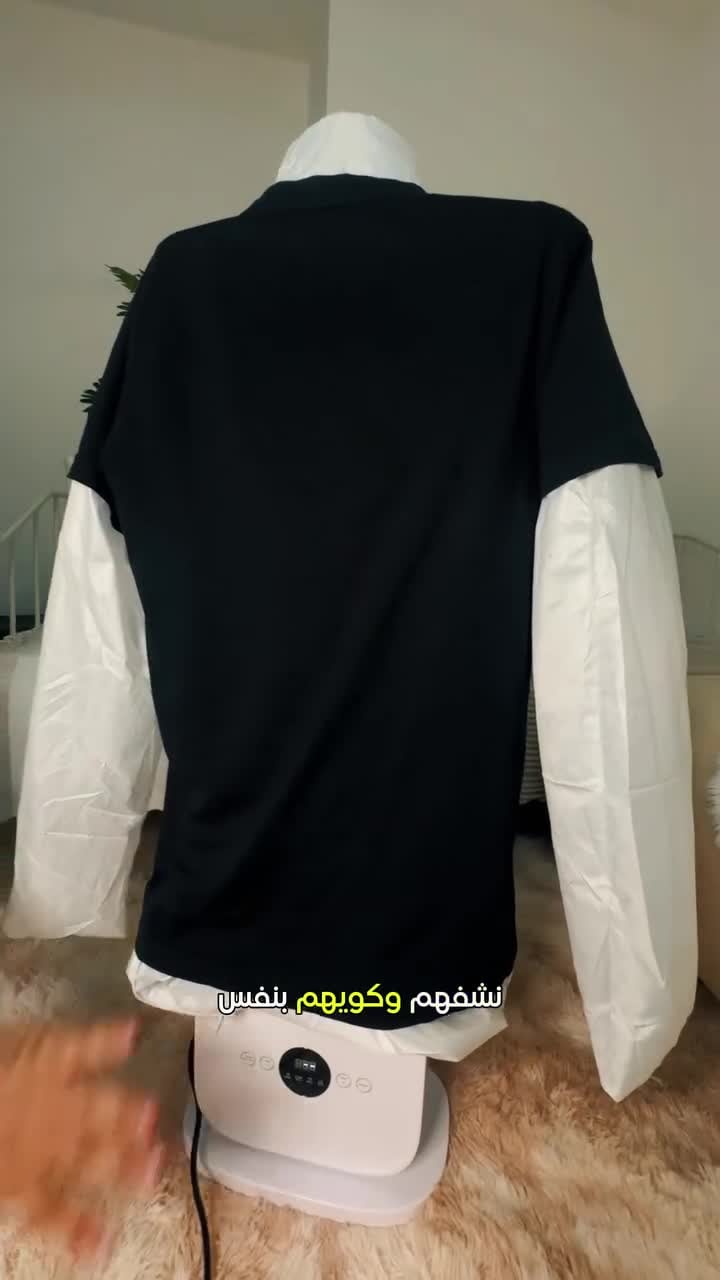 مجفف ملابس حراري 1000 واط Electric Steam Ironing Machine