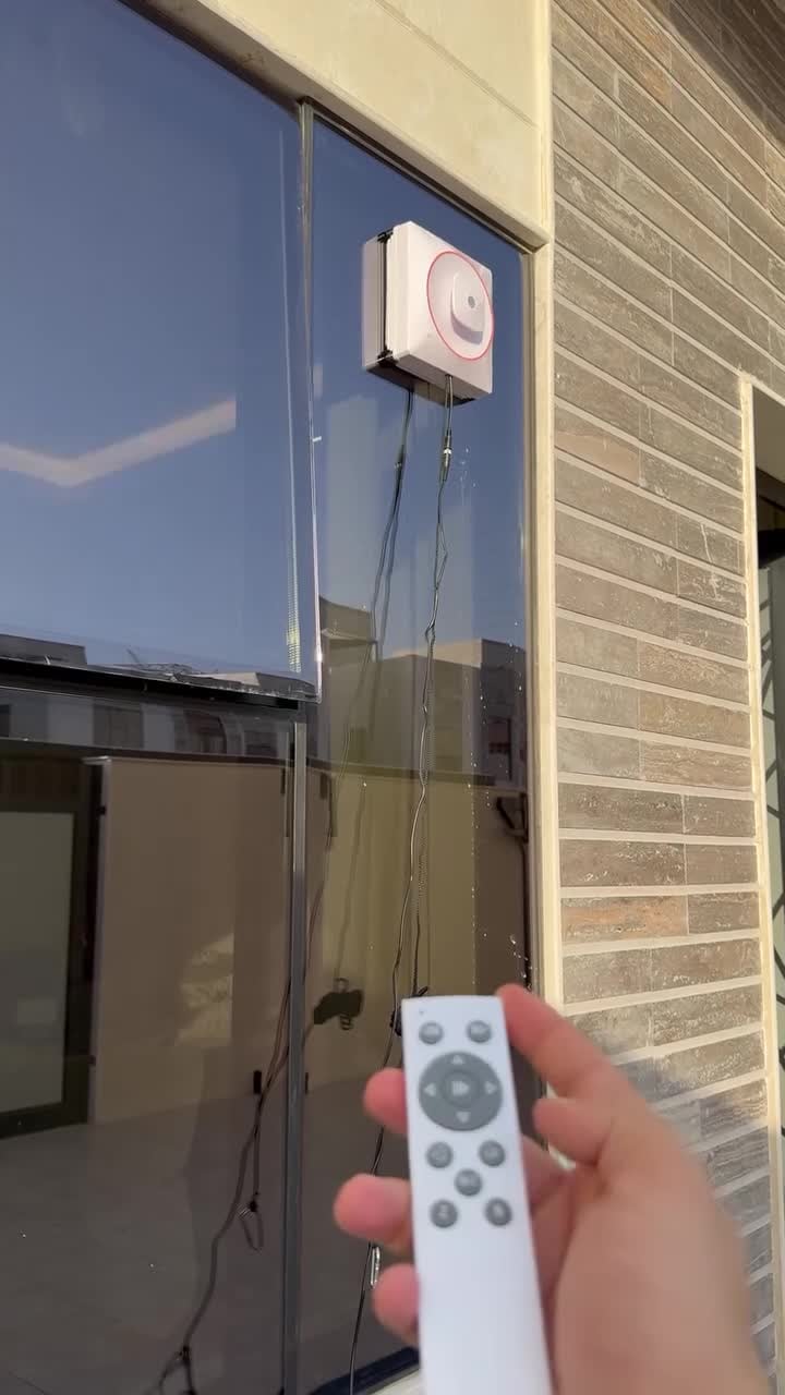 Smart Fully Automatic Glass Window Cleaning Robot