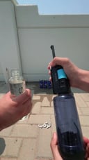 شطاف متنقل للسفر تكتك 400 مللي 1100 مللي أمبير Taktik Travel Bidet