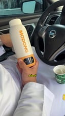 غلاية ماء صغيرة كهربائية 600 مللي مع شاشة رقمية لتعديل درجة الحرارة Modong Digital Adjustable Temperature Electric Kettle