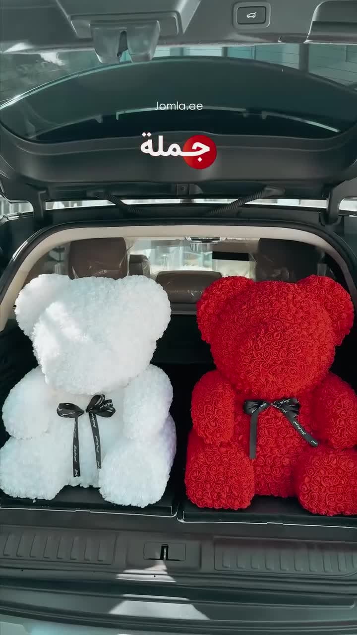 تيدي بير دبدوب كبير من الورد Teddy Bear Rose