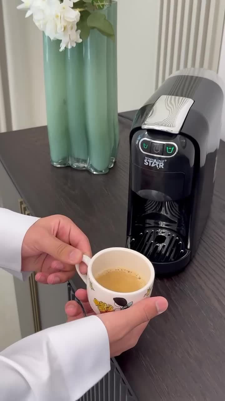 Winning Star Electric Multi 4 In 1 Capsule Coffee Machine