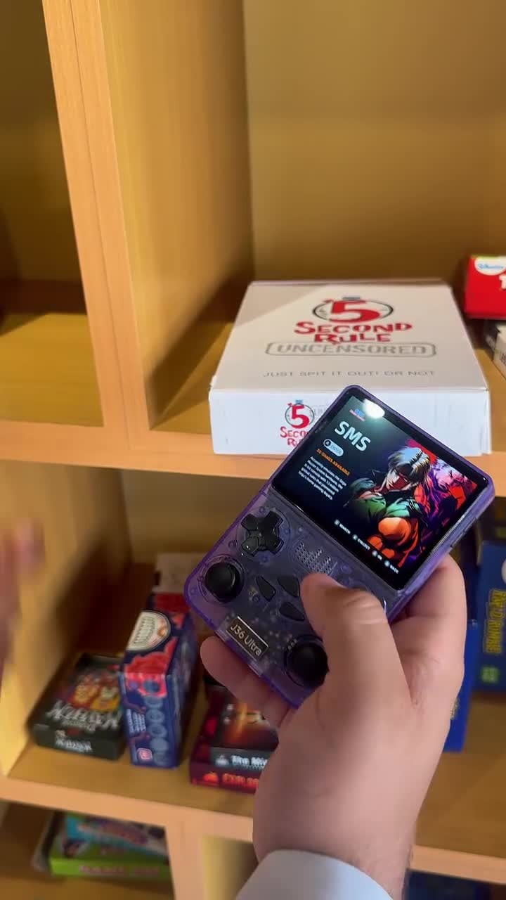 Retro J36 ultra Handheld Video Game Console System Machine 3.5 Inch IPS