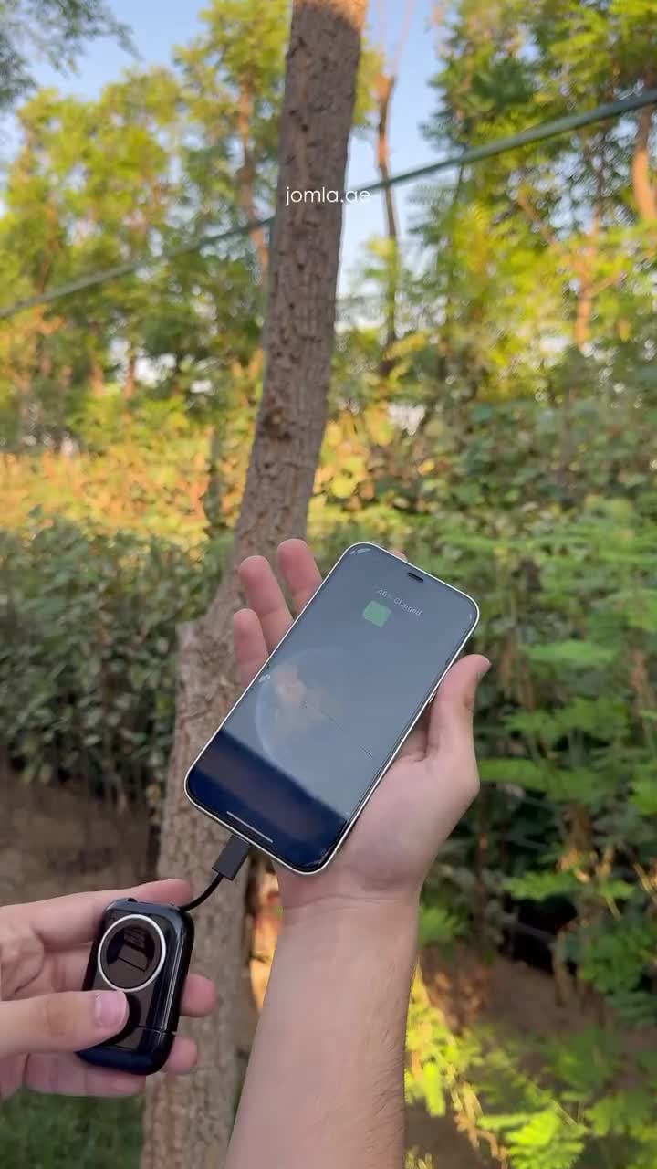 باور بانك صغير شاحن ساعة ابل تكتك 2580 مللي أمبير Taktik Mini Power Bank