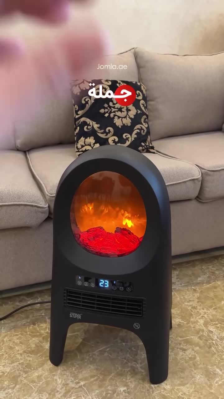 دفاية هوائية صغيرة وينينج ستار 2000 واط Winning Star Electric Space Heater