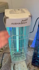 Al Shabah Flying Insects Killer - Electric Insect Killer & Fly Killer (22W, 20m² Coverage, Made in Jordan)