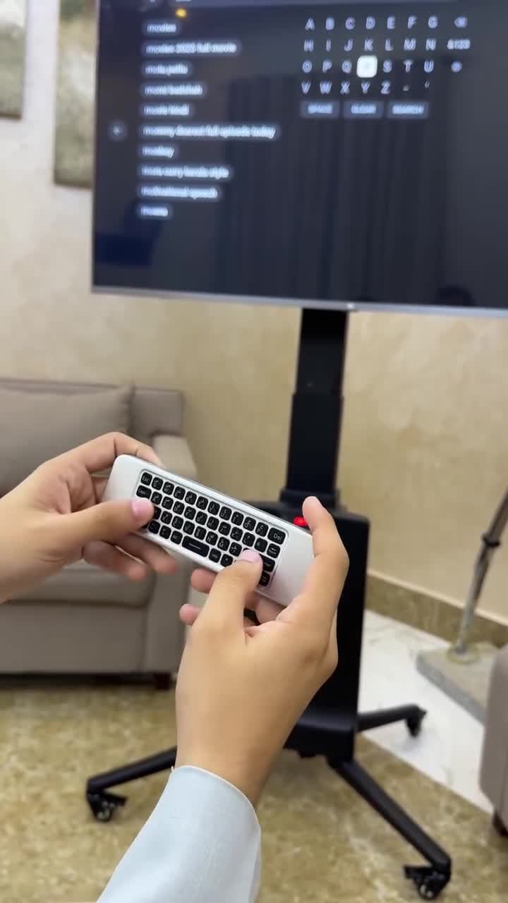 Green Lion 4 in 1 Wireless Remote With Keyboard - Black