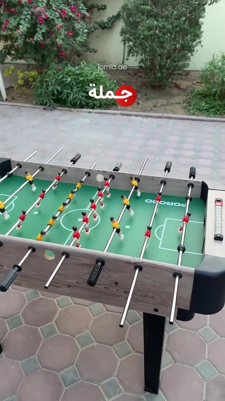 Porodo Lifestyle Multi-Game Table with Foosball Table, Billiard Table, Hockey Table & Table Tennis, Easy Transition, Quick Set-up, Full Package Accessories