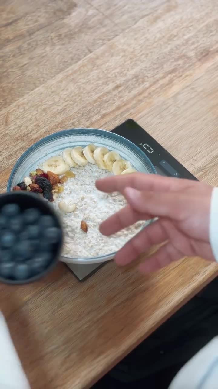 ميزان اكل تكتك 5 كجم مع تطبيق وشاشة ذكية لعرض السعرات الحرارية Taktik Smart Food Scale