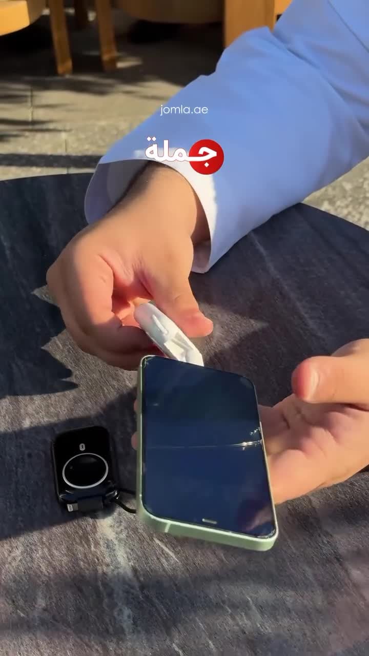 باور بانك صغير شاحن ساعة ابل تكتك 2580 مللي أمبير Taktik Mini Power Bank