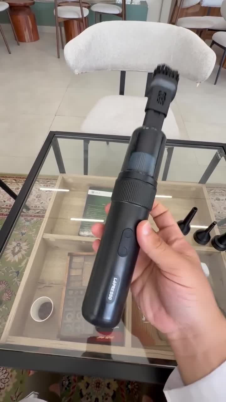 مكنسة كهربائية محمولة 15000 باسكال صغيرة ليبريسو Lepresso Espressovac Portable Vacuum Cleaner