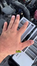 Porodo Techfix 97-In-1 Electric Screwdriver Kit Built-In Led Light - Black