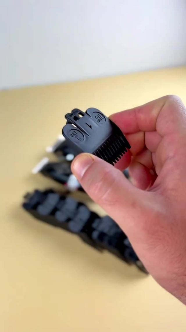 مجموعة حلاقة جلاكر 2 ماكينة حلاقة شعر الرأس واللحية مع رؤوس متعددة Glaker K11S+I11 Hair Clipper Set