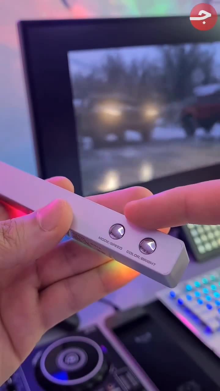 إضاءة متحركه مع الصوت RGB Sound-Controlled Music Light Bar