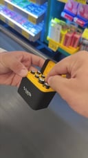 شاحن بطاريات ليثيوم تكتك مع 8 بطاريات قابلة للشحن 5 فولت Taktik Powerpods Batteries With Charger