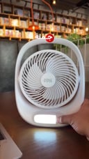 Winning Star Rechargeable Outdoor Mini Fan 3 Speeds 2 Brightness