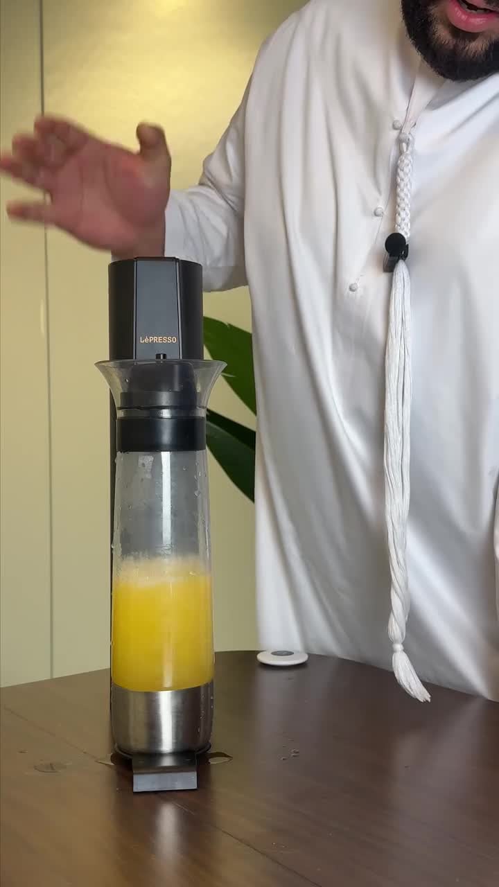 مكينة صنع الماء الغازي والصودا ليبريسو 800 مللي LePresso Carbonator Instant Sparkling Water