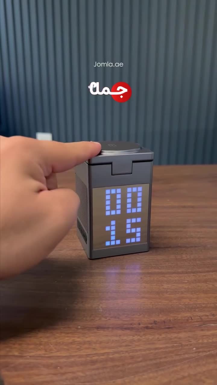 3in1 Magnetic Charger With Alarm Clock And Bluetooth Speaker for Apple