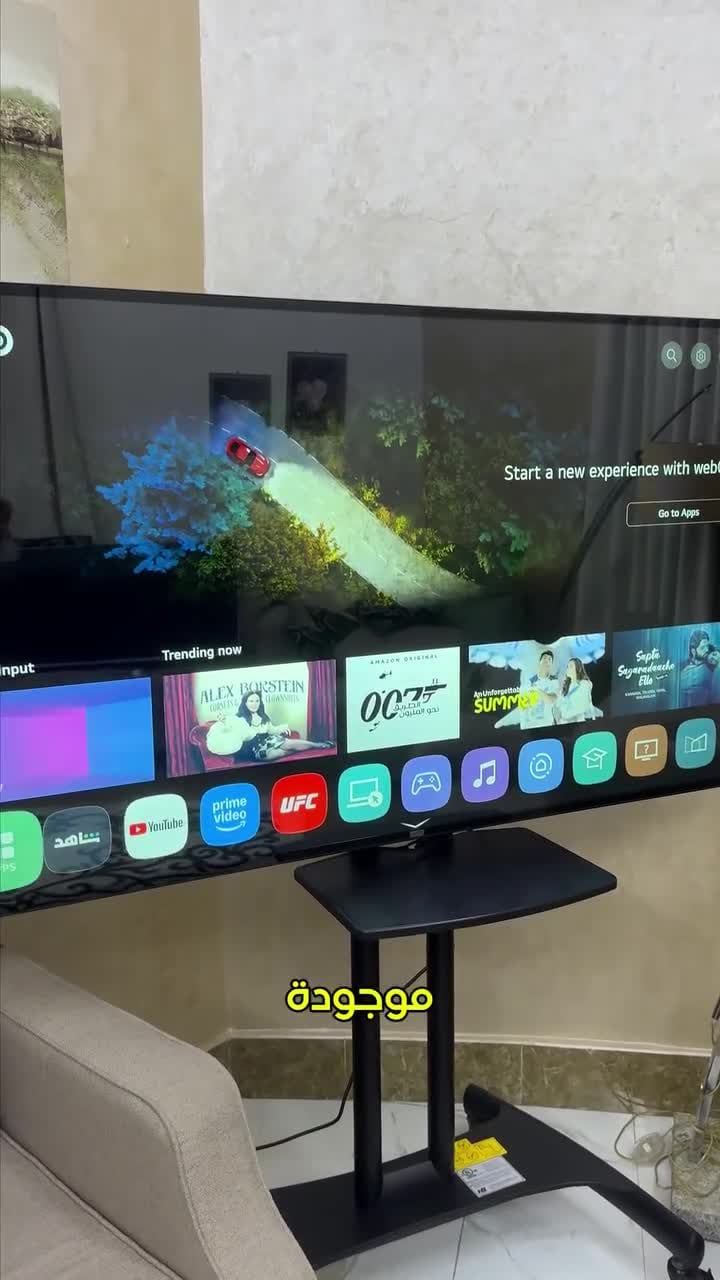 تلفزيون سمارت بدون حواف 65 بوصة اتش دي 4K من جوتو Goto 65 inch frameless Ultra HD 4K Smart TV