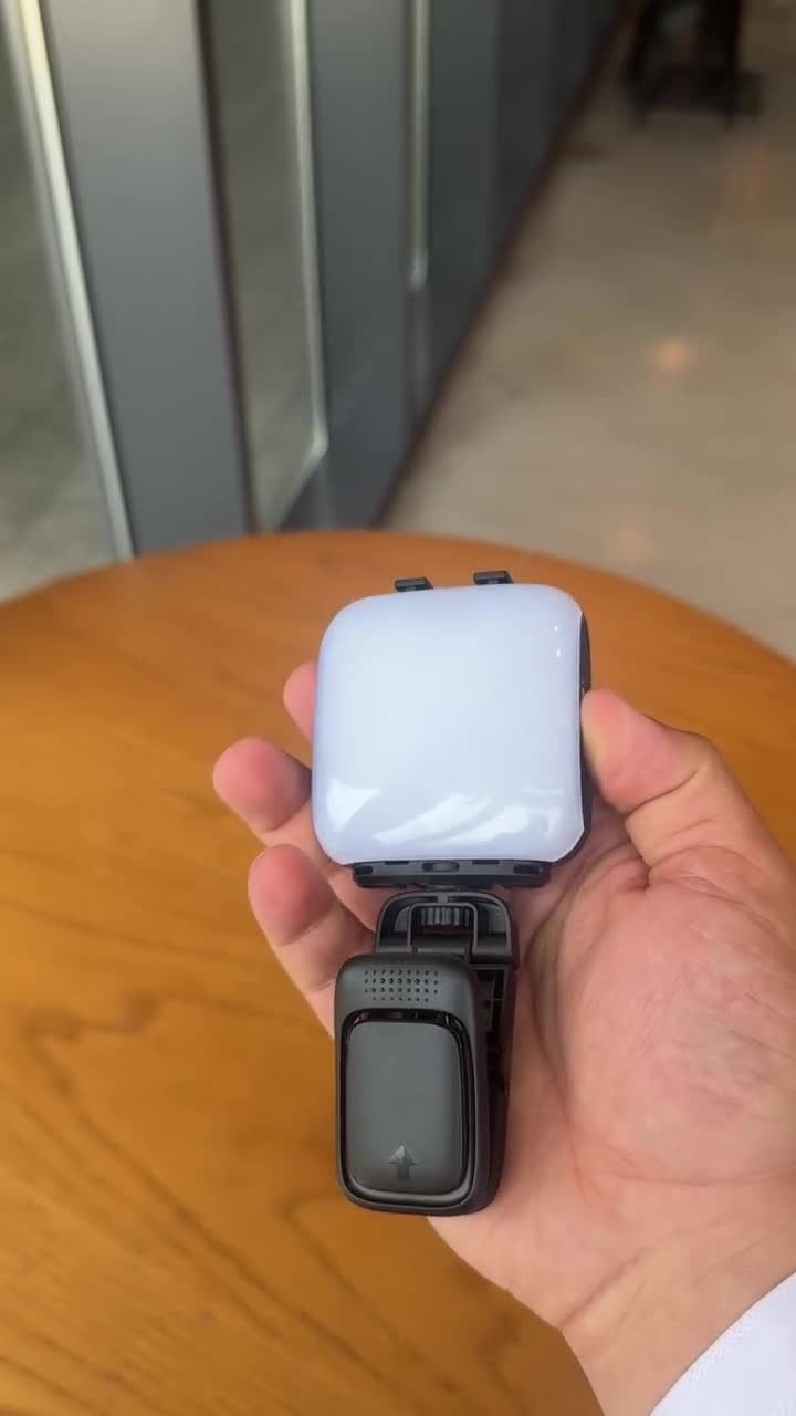 Porodo Lifestyle Clip-On Fill Light - Black