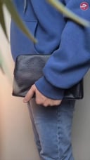 حقيبة اليد بالبصمة Anti-Theft Mens Wallet Fingerprint Recognition