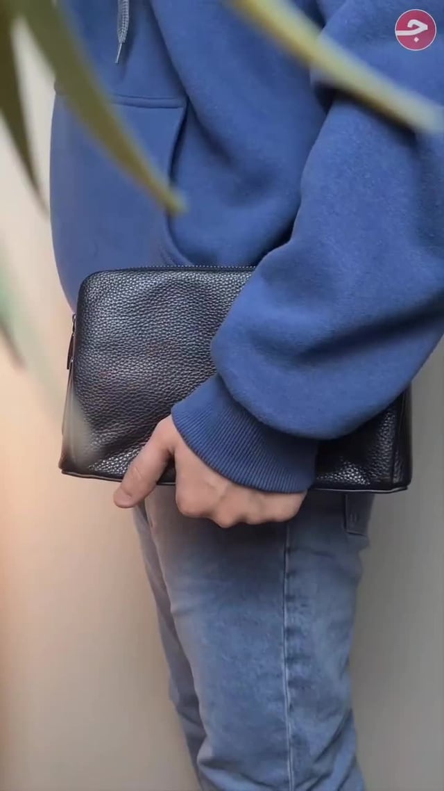 حقيبة اليد بالبصمة Anti-Theft Mens Wallet Fingerprint Recognition