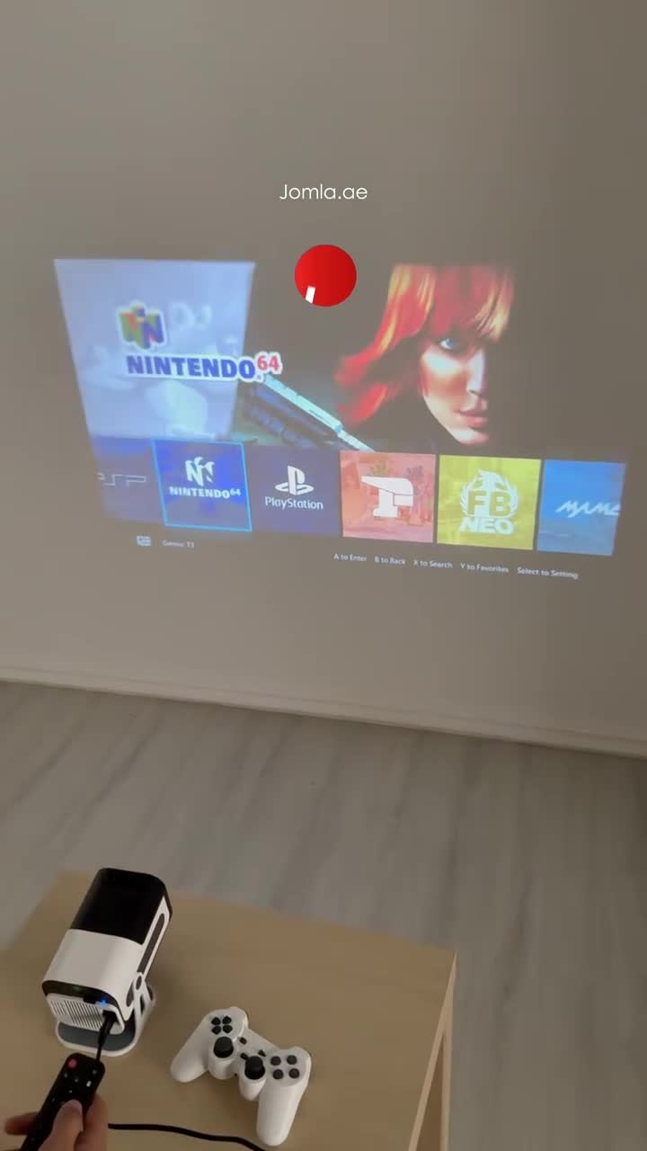 3D Game Projector Controller Gamepad 4k Games