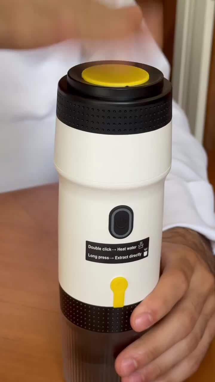 Portable Fast Self-Heating Espresso Machine