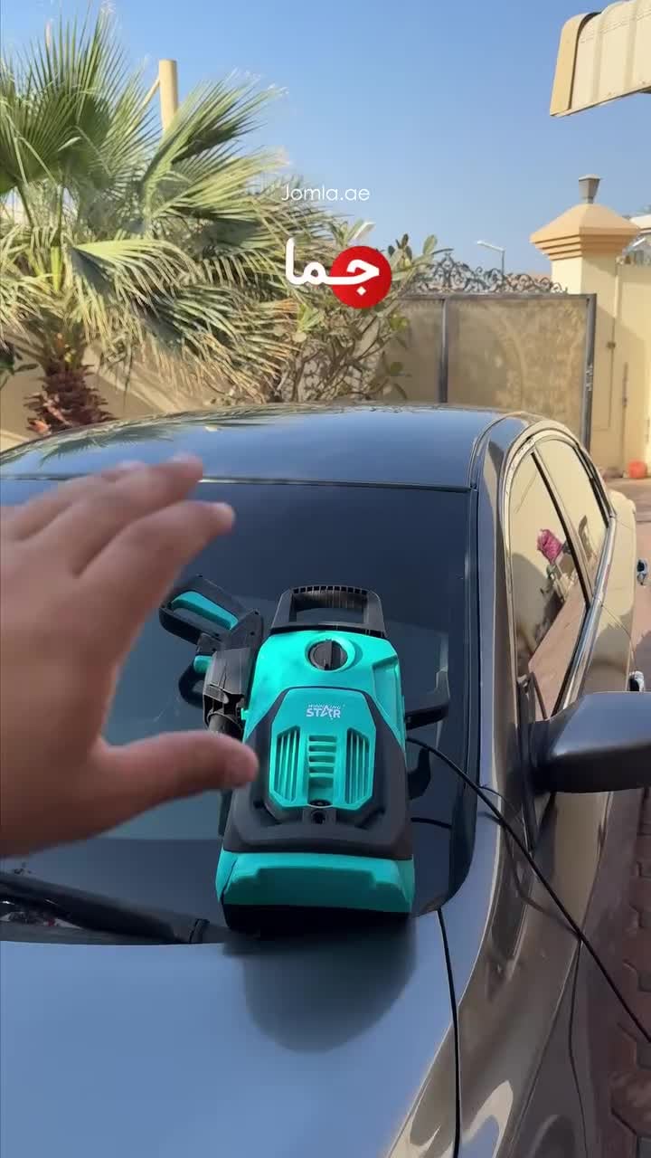 مضخة غسيل سيارات 90 بار وينينج ستار 1200 واط Winning Star High Pressure Car Washer Machine
