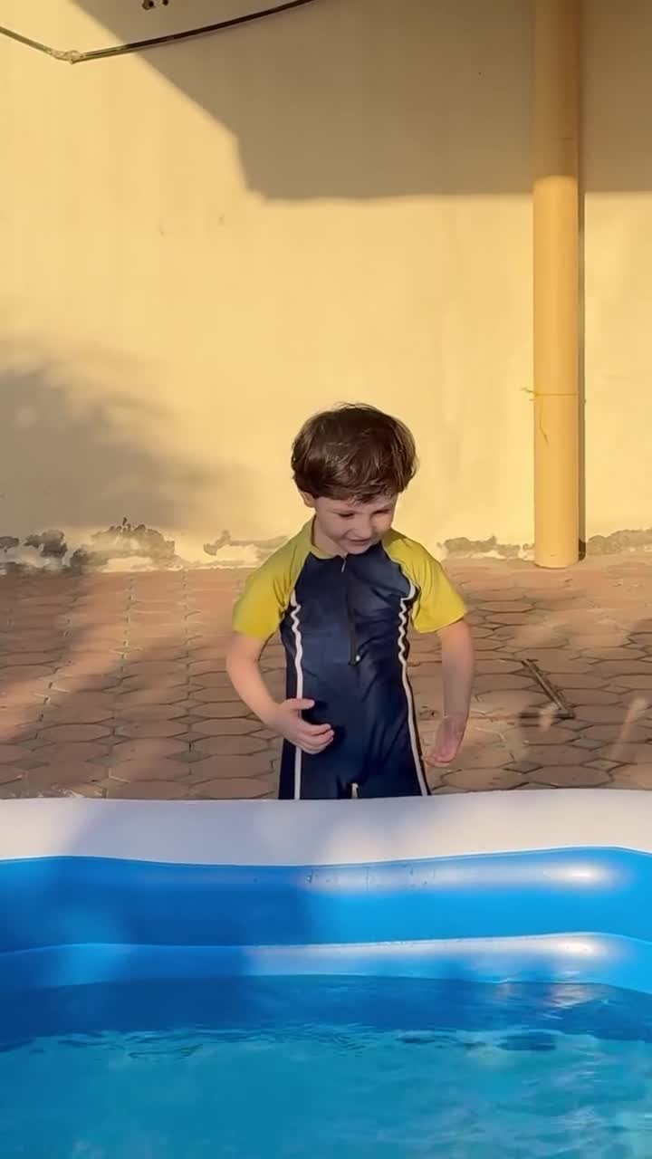 Inflatable Swimming Pool Full-Sized for Kids 