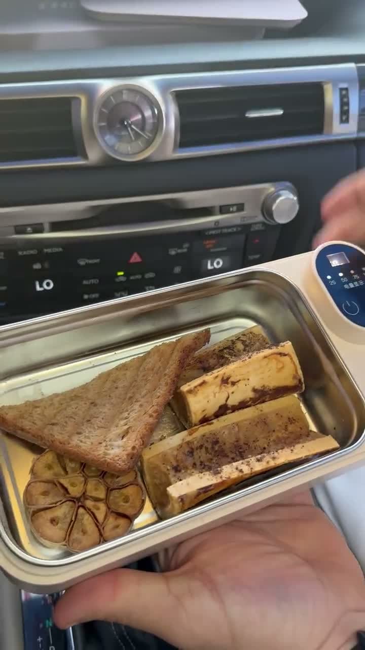 علبة غداء كهربائية قابلة للشحن سعة 1000 مل من بورودو Porodo Lifestyle Heatmate Rechargeable Electric Lunch Box