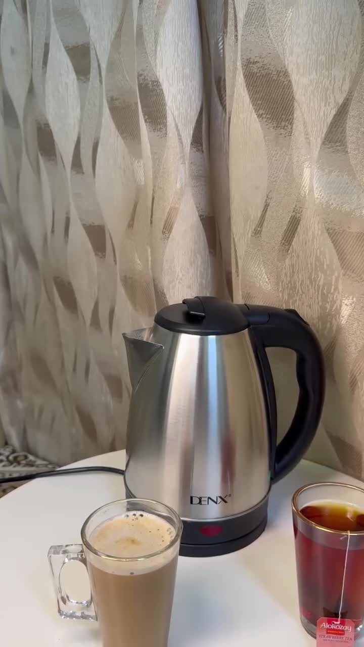 Denx Stainless Steel Electric Kettle 1.8L 1500W