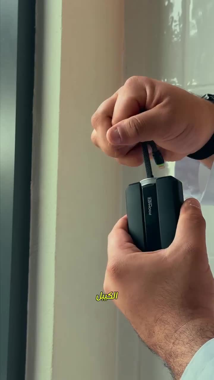 باور بانك من بروميت نيو بسعة 10000 مللي أمبير فائق الصغر بقوة 30 واط مع منافذ يو اس بي سي ولايتنينغ وكابل ثنائي الاتجاه قابل للفصل Promate Neo-10uni 10000mah Ultra-compact 30w Pd Power Bank With Usb-c / Lightning Ports & Bidirectional Cable • 30w Power Delivery • Usb-c In/out • Compact Design • Detachable Bidirectional Cable