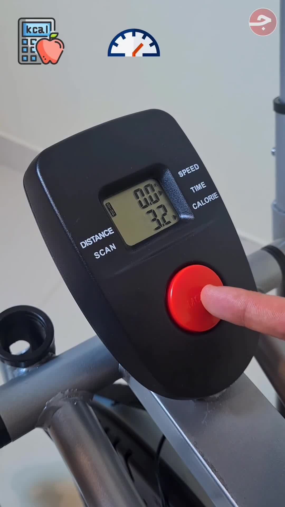 دراجة التمارين أوربتراك الرياضية Orbitrac Elliptical Exercise Fitness Bike MF-31P