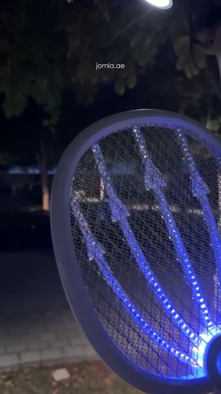 مضرب ناموس كهربائي تكتك 2700 فولت مع اضاءة ليد مدمجة Taktik Mosquito Swatter