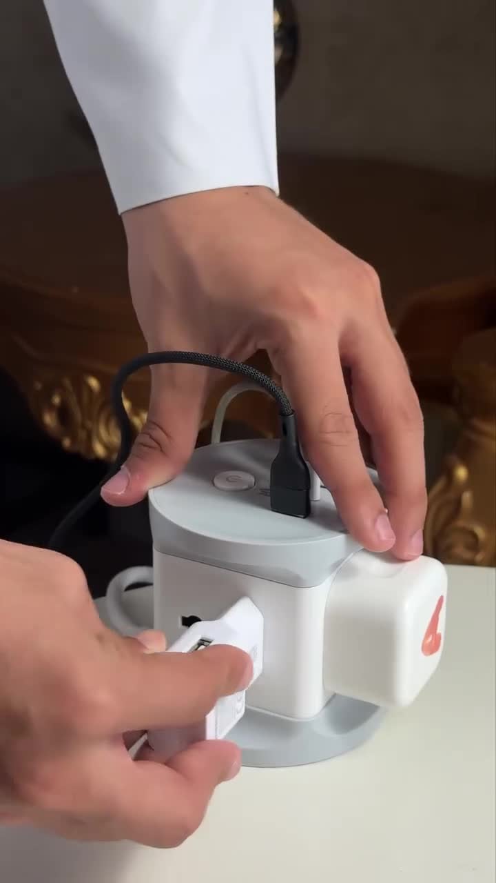 توصيلة كهرباء 3 متر وينينج ستار 2500 واط Winning Star Universal Outlets Socket