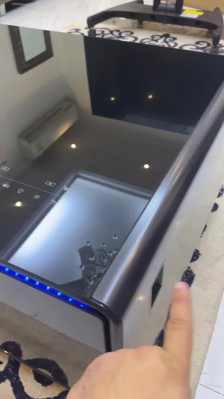 طاولة وسط​ ذكية أوبرانو مع ثلاجة ميني بار​ مدمجة وسبيكر بلوتوث Obranu Smart Mini Bar