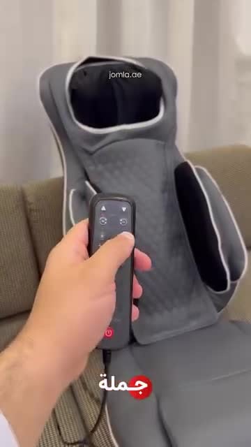 جهاز مساج كرسي تدليك للرقبة والظهر بورودو Porodo LifeStyle Neck and Back Massager