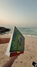 شاشة تلفزيون متنقل سمارت لاسلكية متنقلة سكاي وورث 24 بوصة Skyworth Portable Smart Google TV