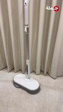 ممسحة أرضيات لاسلكية تكتك بنظام تدوير ورش ماء 2000 ملي أمبير 300 مللي Taktik Power Mop With Automatic Rotation and Water Spraying