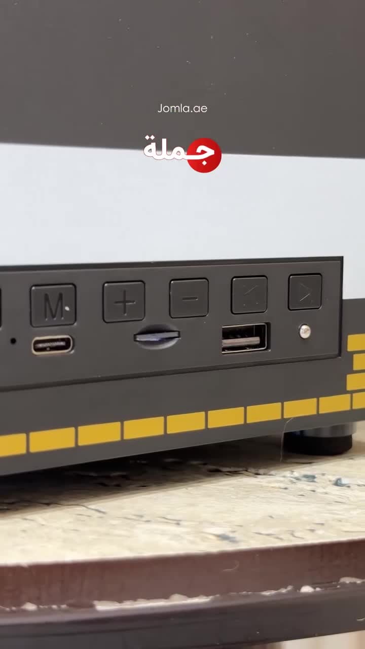 ساعة اذان رقمية كروني مع مكبر صوت القران الكريم على شكل الكعبة Digital Kaaba Azan Clock With Full Quran Speaker