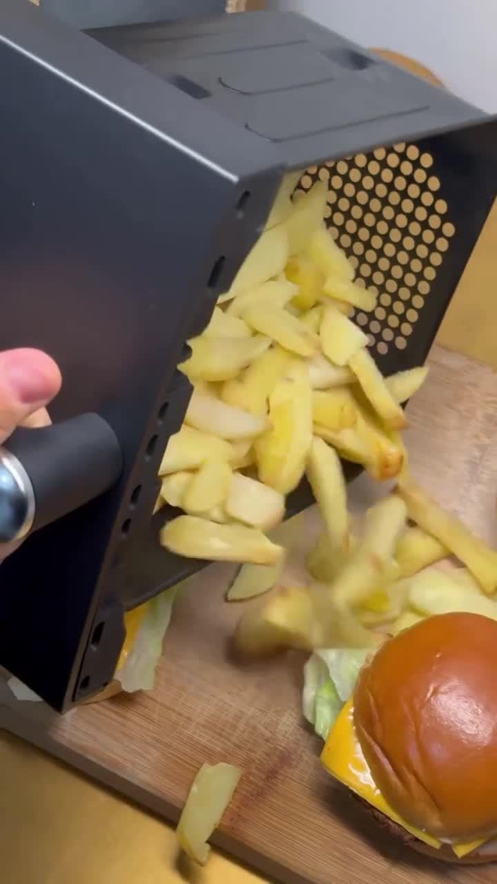 Green Lion 10L Double-Decker Air Fryer - Black