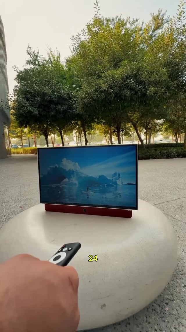 شاشة تلفزيون متنقل سمارت لاسلكية متنقلة سكاي وورث 24 بوصة Skyworth Portable Smart Google TV