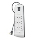 وصلة كهرباء ب 6 مداخل 6Way Surge Protection Strip - BELKIN
