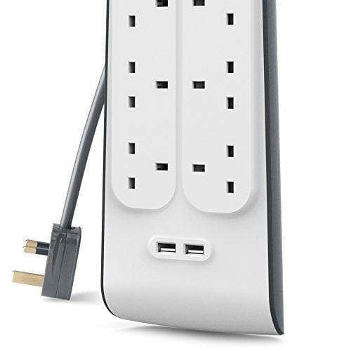 وصلة كهرباء ب 6 مداخل 6Way Surge Protection Strip - BELKIN
